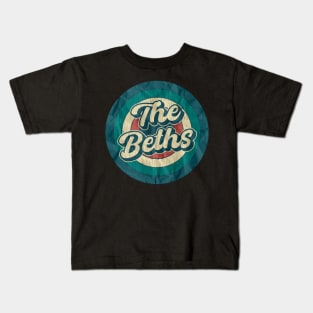 The Beths - Retro Circle Kids T-Shirt